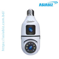 Champion 6MP Dual Lens WiFi Bulb Camera